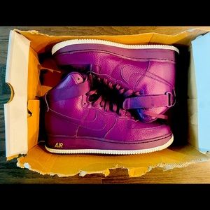 Air Force 1 High SP 'Purple White'